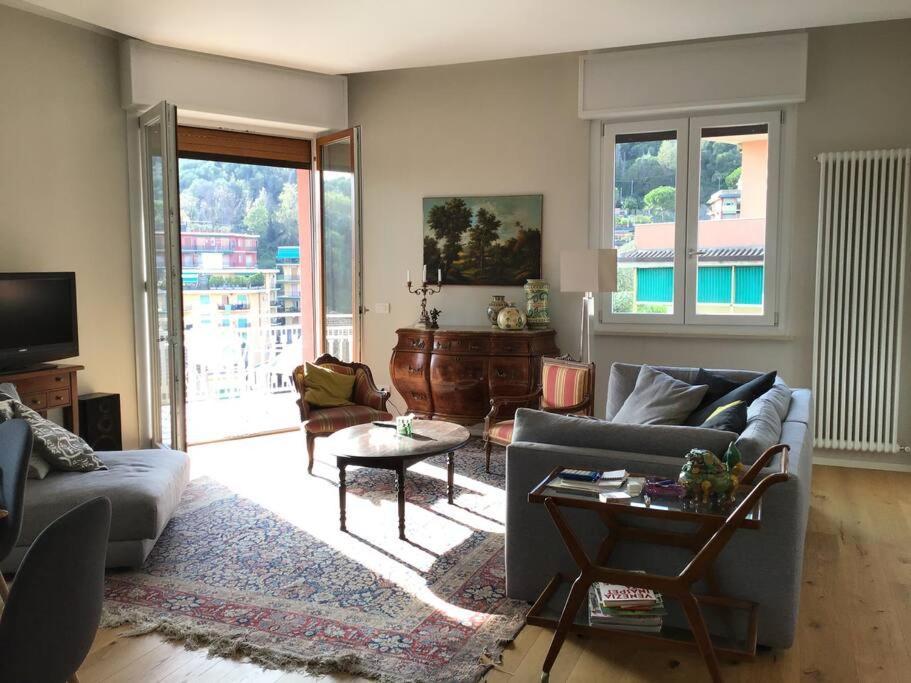 Solare Residenza Vista Mare Apartment Rapallo Bagian luar foto